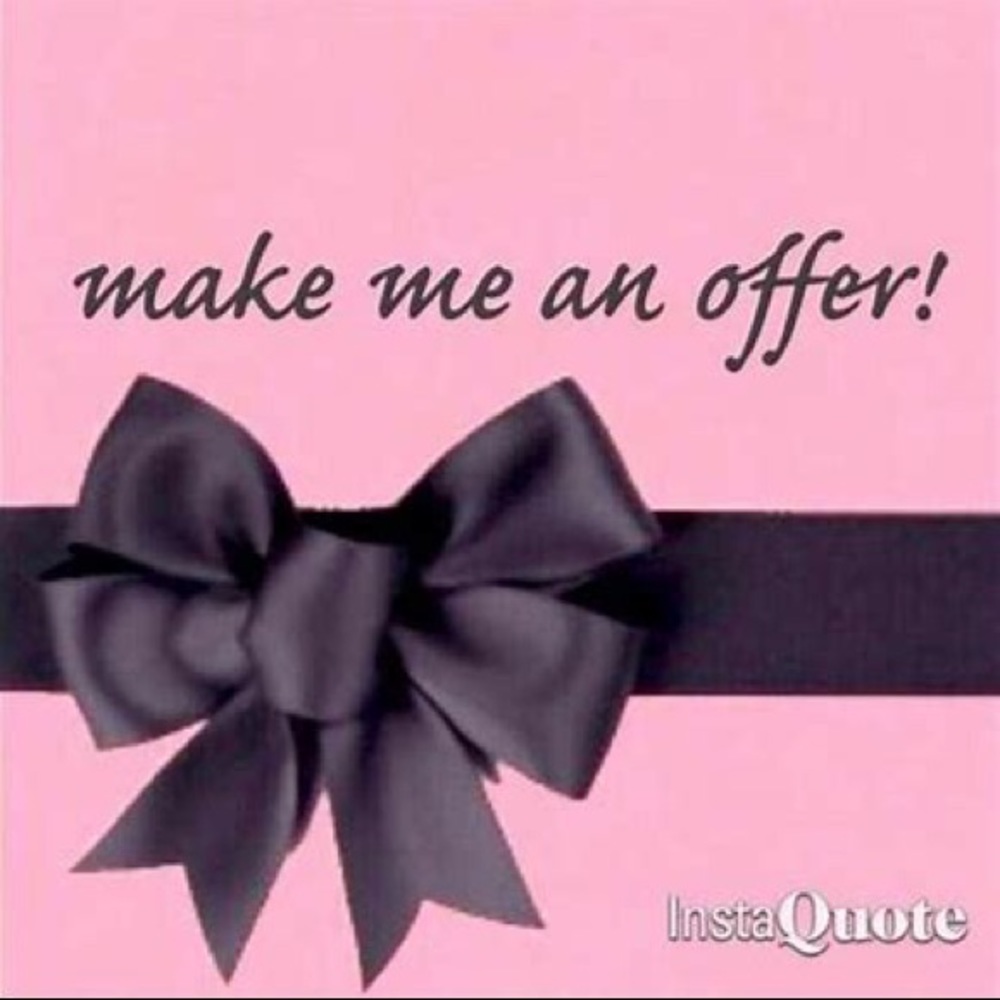 Make me an offer!